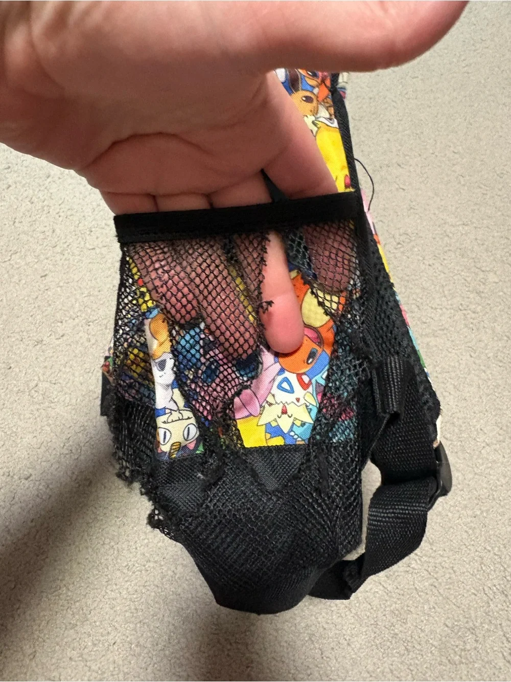 Pokémon Character Print Backpack - Multicolor